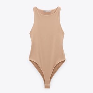 Zara Halterneck Bodysuit